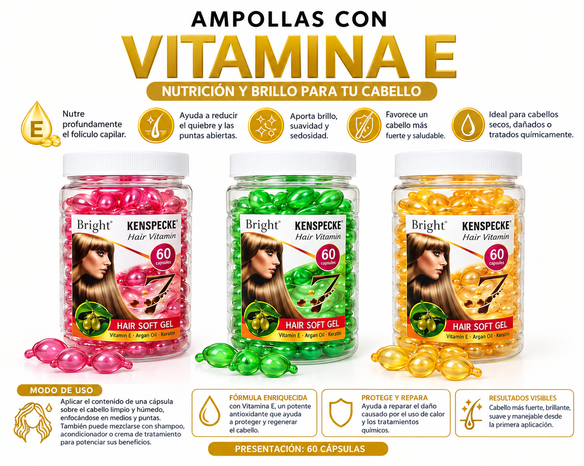 CAPSULAS CAPILARES DE VITAMINA E
