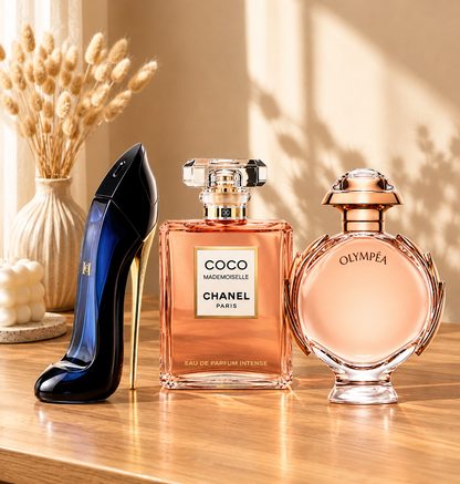 Kit 3 Perfumes Femeninos