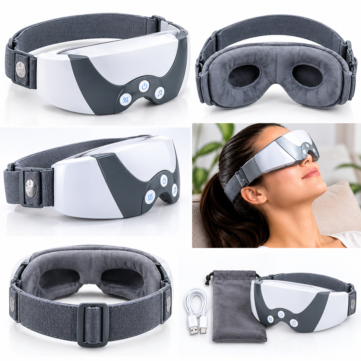 MASAJEADOR MAGNETICO DE OJOS Y CONTORNO
